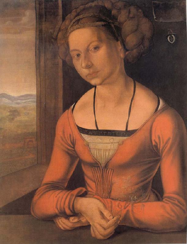 Albrecht Durer Young Woman with Bound Hair